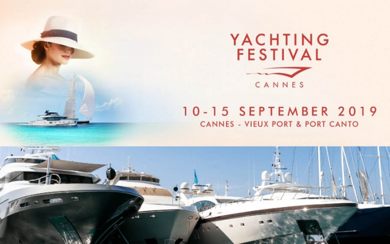 Locandina del Cannes yachting festival 2019