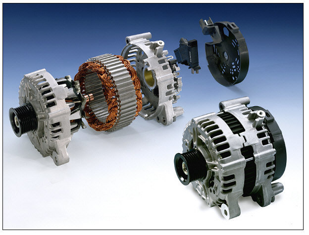 Esempio di alternatore presente nelle turbine eoliche.PH: dotcar.it