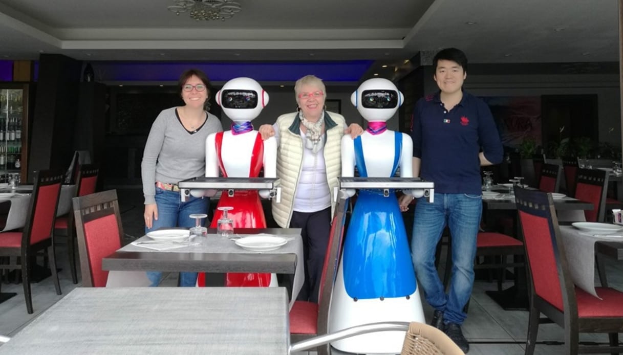 Camerieri robot a RapalloCredits: initalia.virgilio.it
