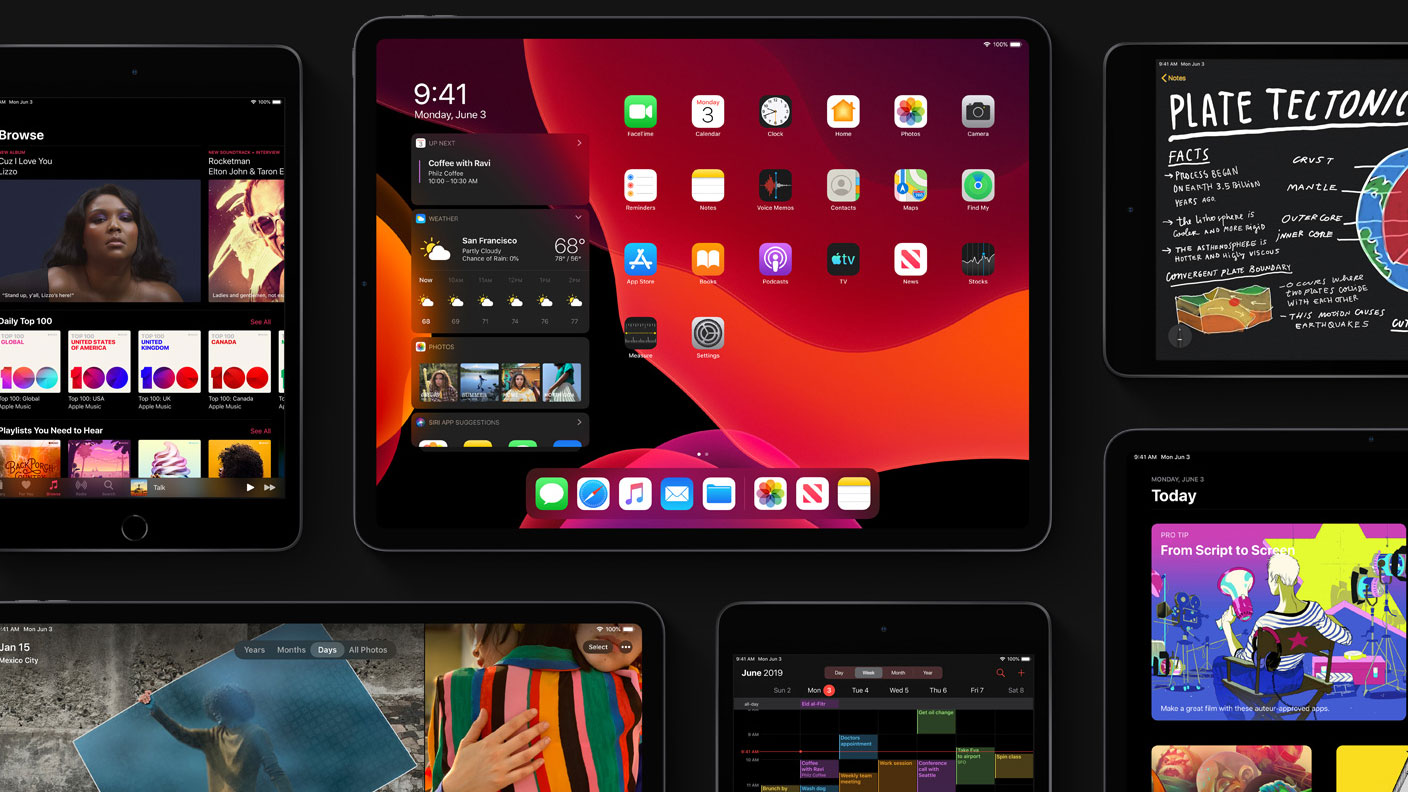 Nuovo iPad OS. Credits: Apple