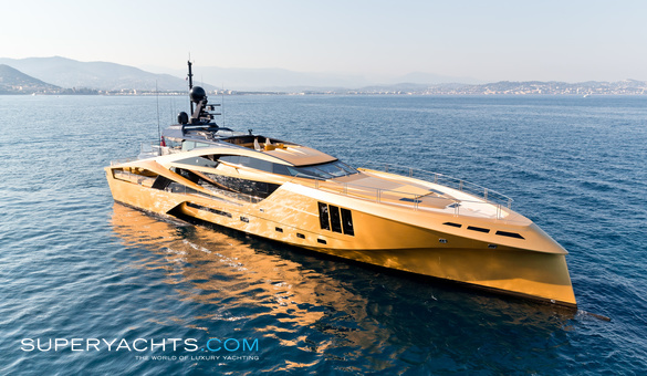 PH: Yacht Khalilah, uno yacht tutto d'oro