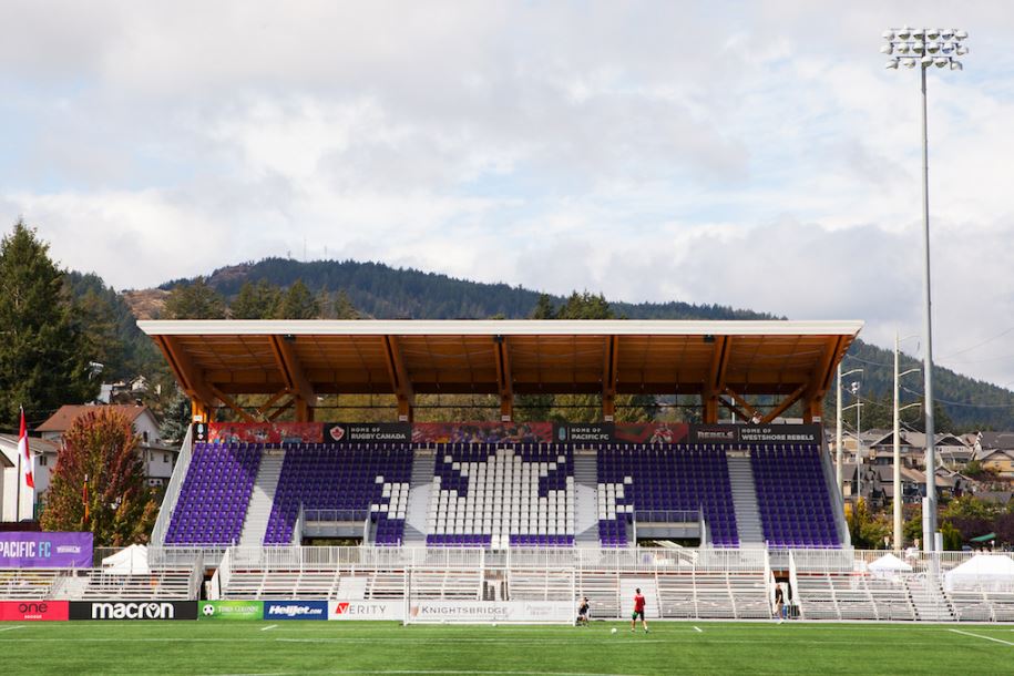 Tribuna del Westhill Stadium. Ph: calcioefinanza.it