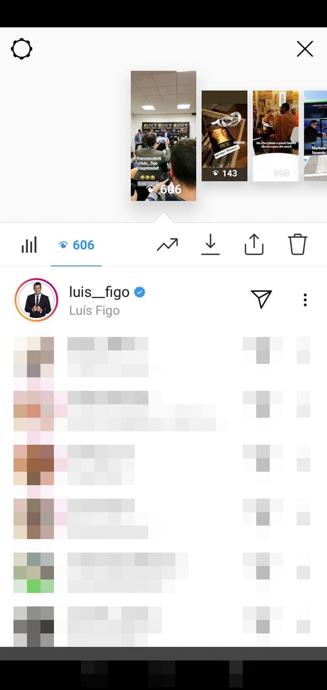 Luis Figo, o chi per lui, ha visualizzato la storia in cui lo avevo menzionato