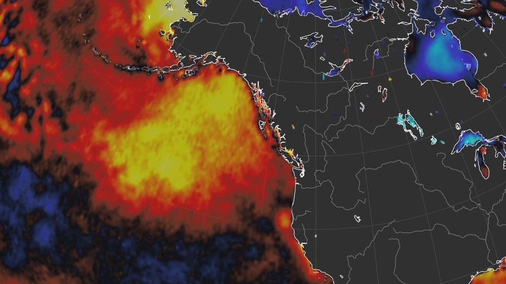 La nuova ondata di acqua calda.Crediti: www.scienzenotizie.it