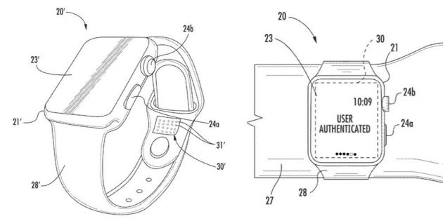 Apple Watch smart brevetto