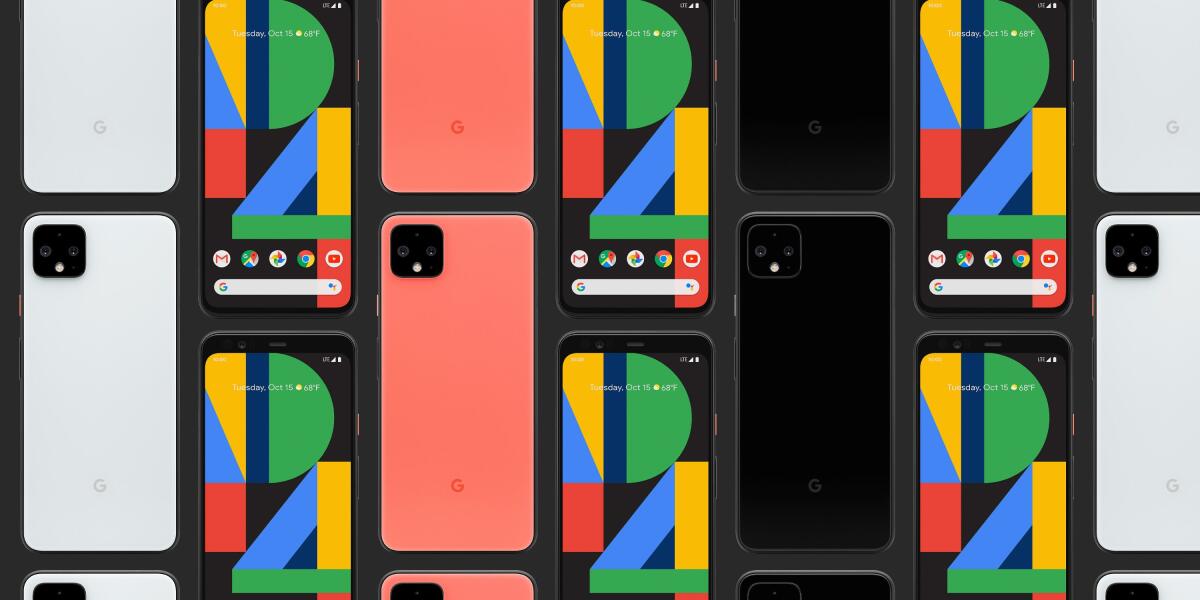 La nuova famiglia Pixel di Google - Pixel 4 di Google. Credits: https://9to5mac.com