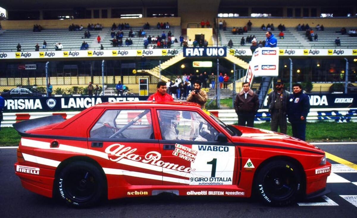 Alfa Romeo 75 Turbo Evoluzione in mostra al Salone Auto e Moto d’Epoca di Padova 2019 - Alfa Romeo 75 Turbo Evoluzione in mostra al Salone Auto e Moto d’Epoca di Padova 2019