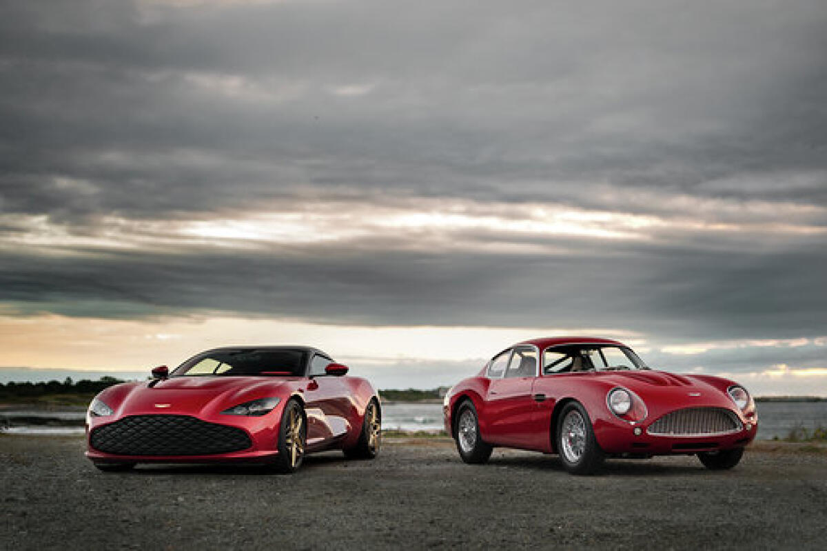 DBS GT Zagato per celebrare il centenario del marchio - PH: NICK DUNGAN, Aston Martin
