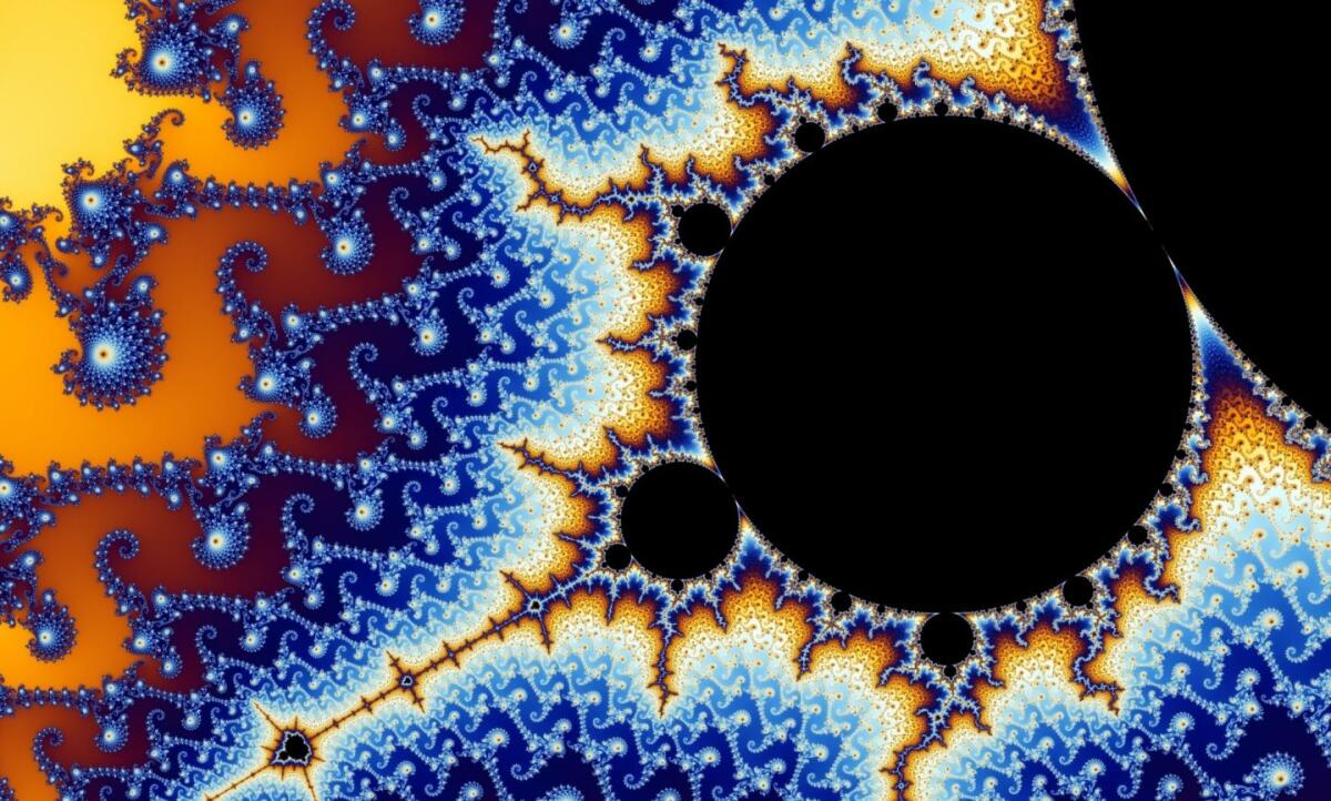 Scoperti modelli frattali in un materiale quantico - Esempio di modello frattale. Crediti: samwoolfe.com