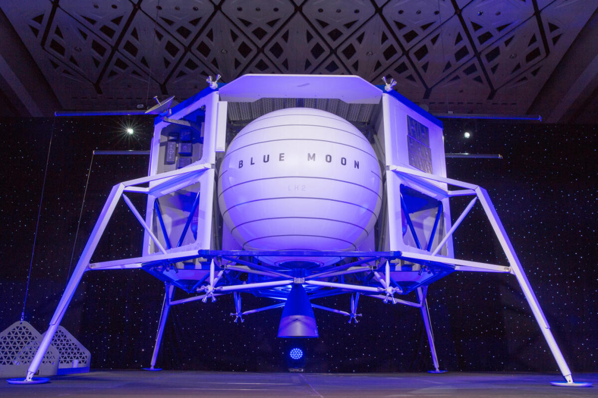 Blue Moon: il lander che ci porterà sulla Luna - Credits: Blue Origin