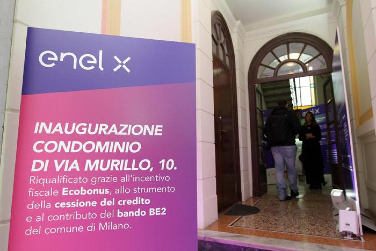 Enel X e la riqualificazione energetica a Milano - ansa.it