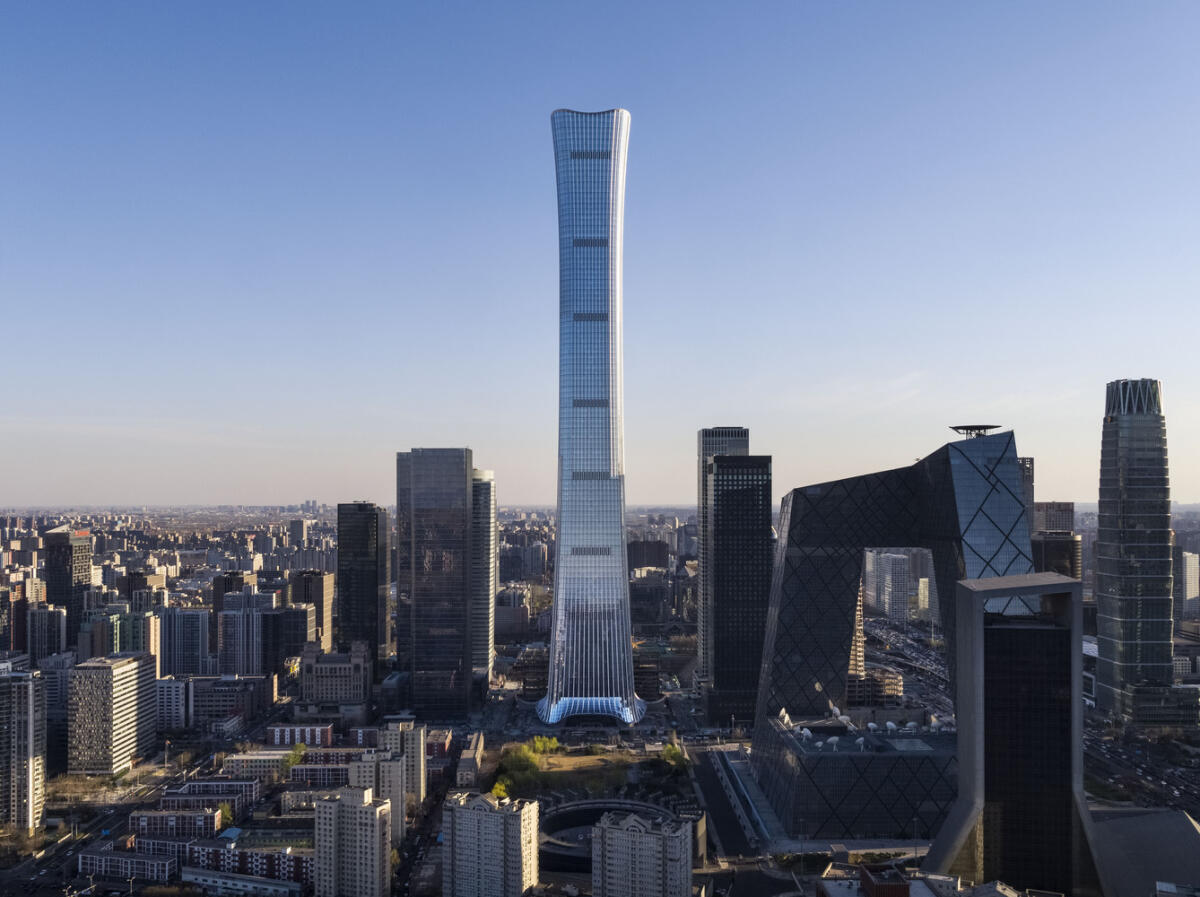 CITIC Tower, il grattacielo più alto di Pechino - PH: archdaily.com