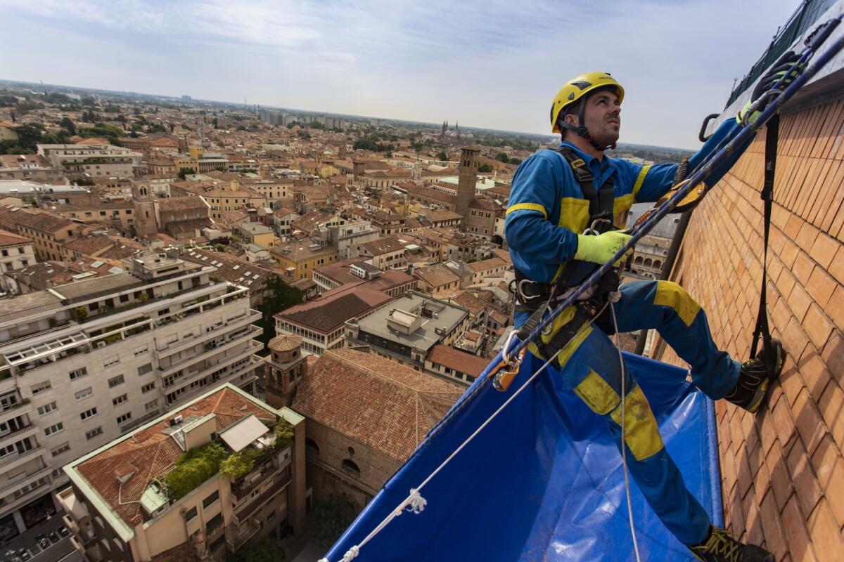 Edilizia acrobatica, buona alternativa in cantiere - ilnuovolevante.it