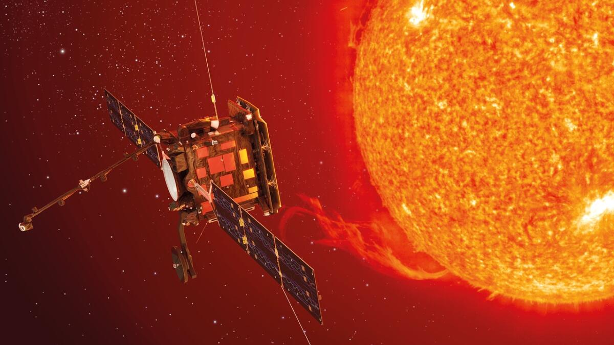 Solar Orbiter e il suo viaggio verso il Sole - Solar Orbiter.

Crediti: ESA