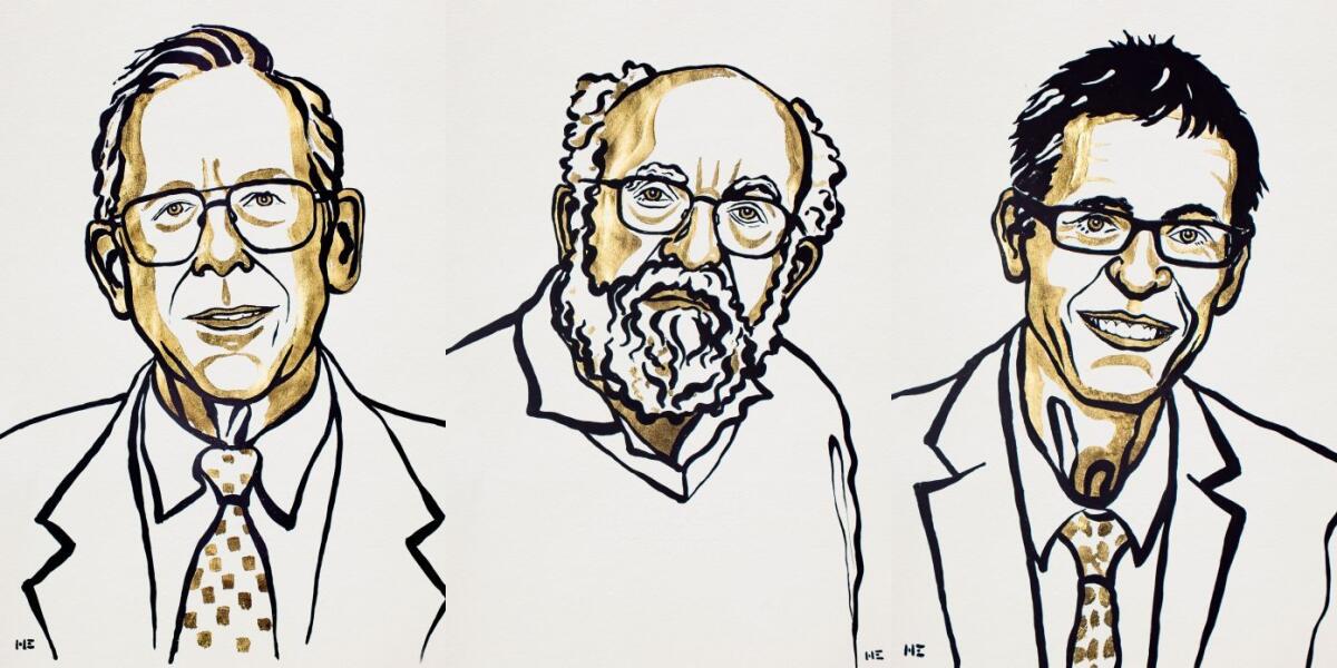 Premio Nobel per la Fisica 2019: ecco i vincitori - I tre premi Nobel per la Fisica 2019