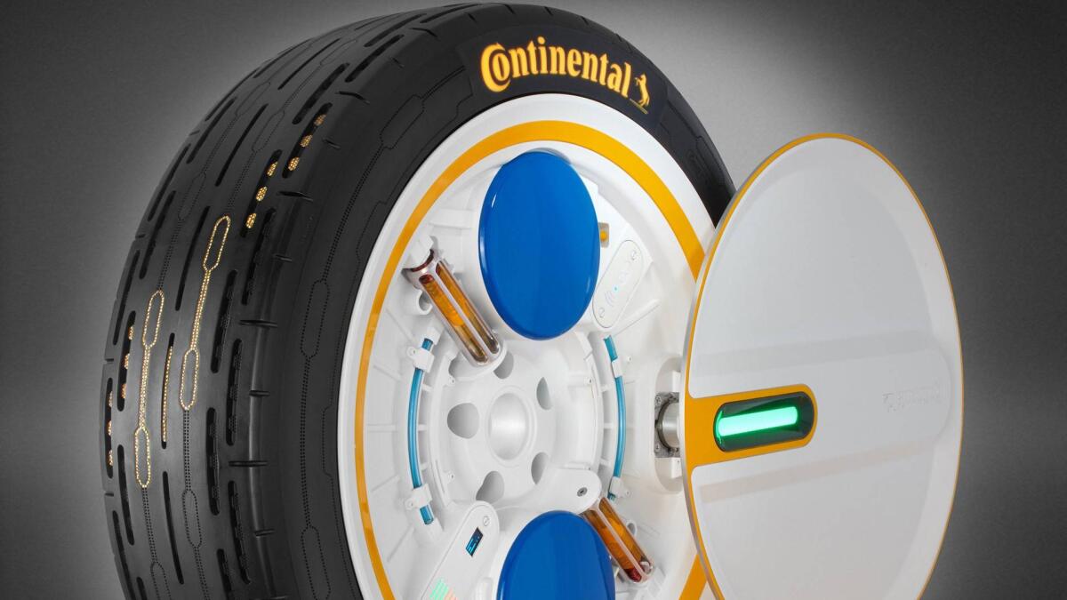 La pressione delle gomme sarà sempre controllata grazie a pneumatici tecnologici - PH: motorbox.com, Continental