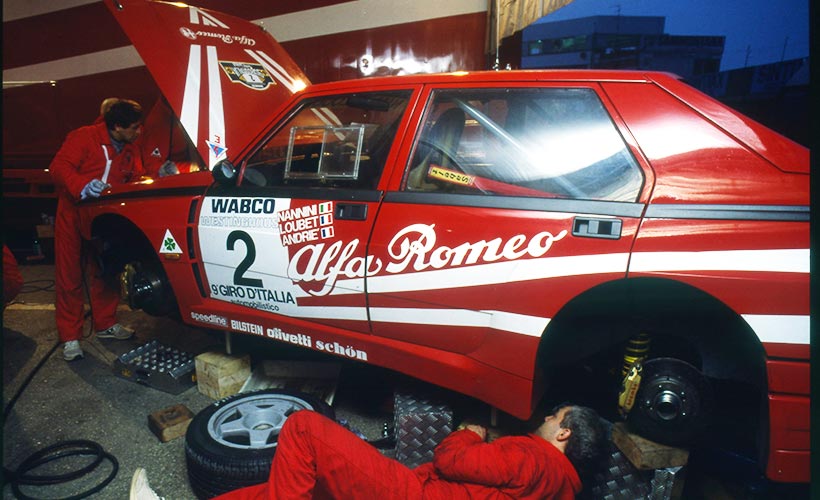 Alfa Romeo 75 Turbo Evoluzione in mostra al Salone Auto e Moto d’Epoca di Padova 2019