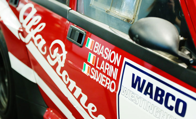 Alfa Romeo 75 Turbo Evoluzione in mostra al Salone Auto e Moto d’Epoca di Padova 2019