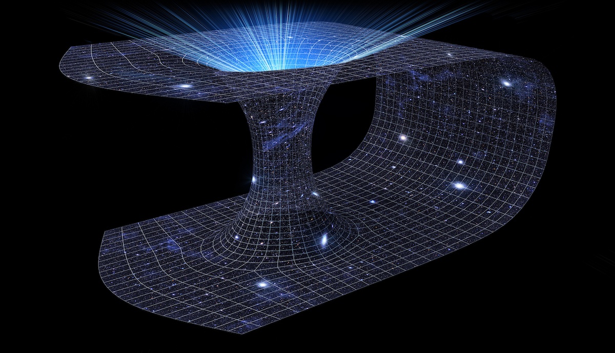 Rappresentazione di un wormhole.Crediti: Rappresentazione di wormhole.Crediti: Shutterstock