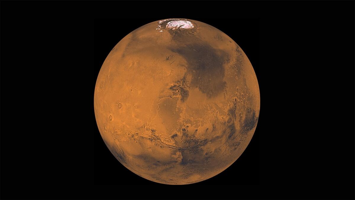 La NASA annuncia: c'è ossigeno su Marte! - Marte.

Crediti: www.jpl.nasa.gov