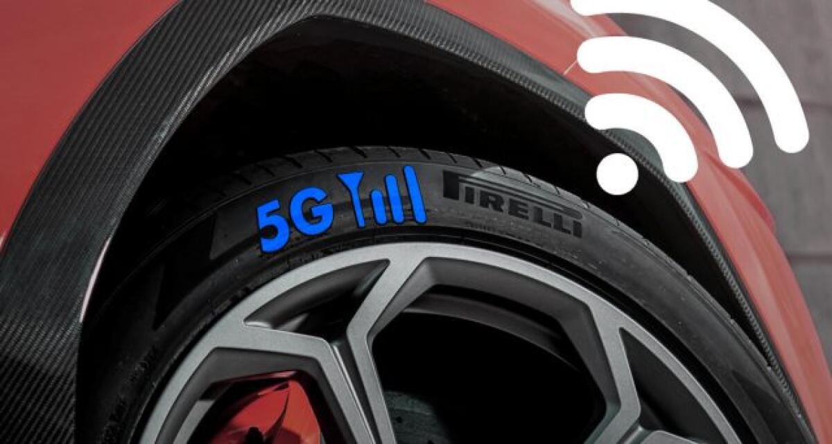 Pirelli Cyber Tyre: gli pneumatici smart che interagiscono fra loro con la rete 5G - PH: investireoggi.it