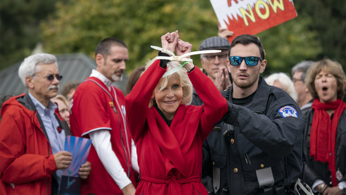 Fire Drill Friday: quarto arresto per Jane Fonda - teleambiente.it