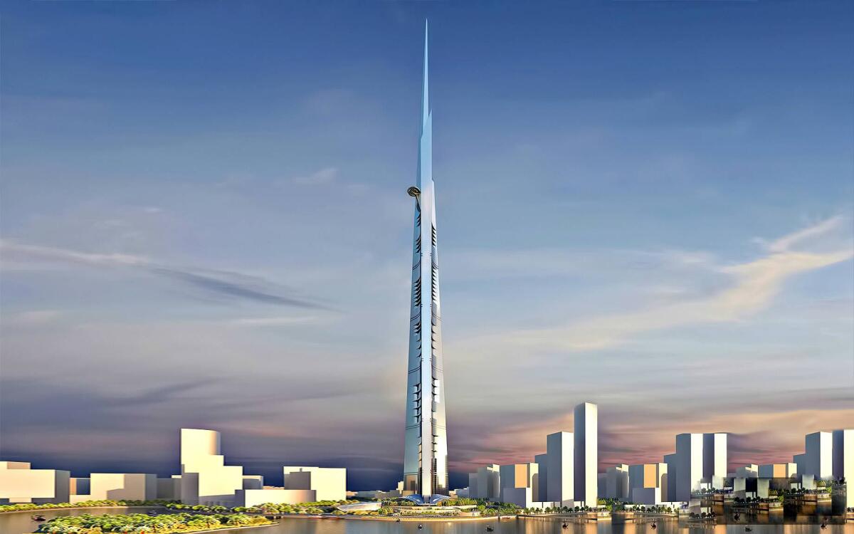 Jeddah Tower, nel 2020 sarà ultimato il grattacielo più alto del mondo - pinterest.com