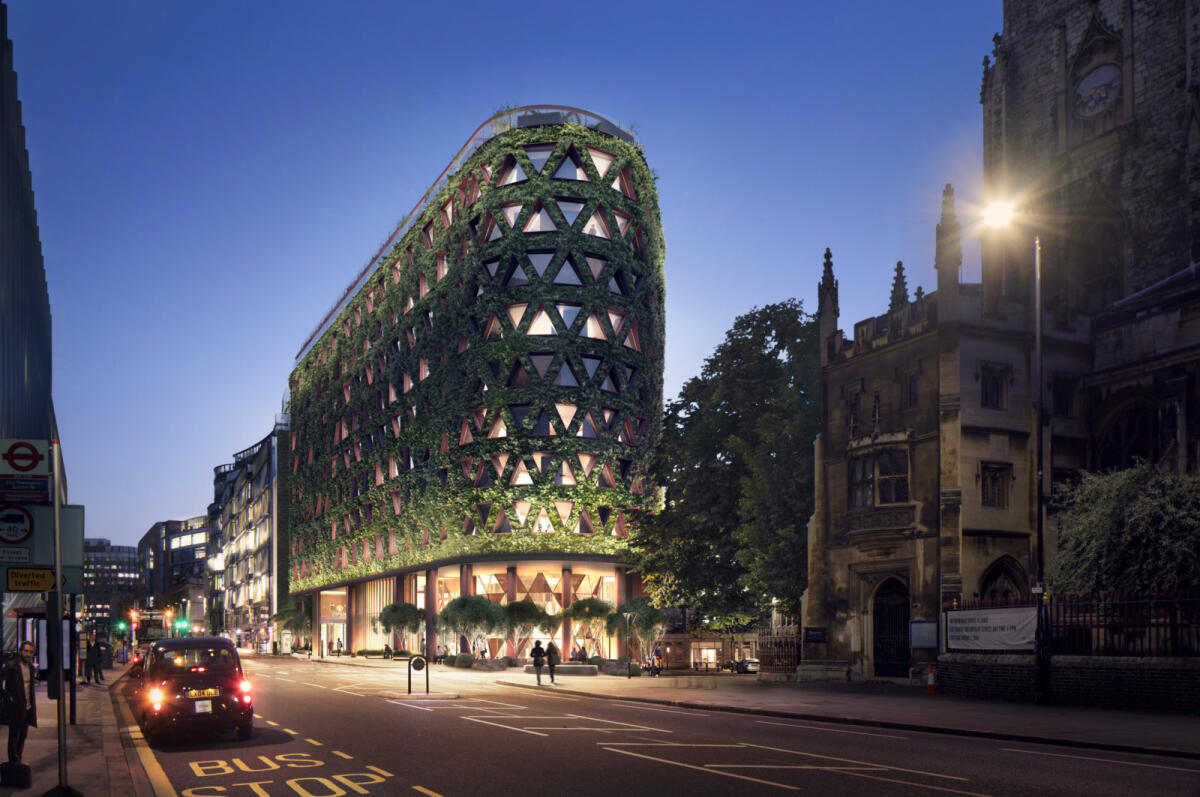 A Londra il muro verde più grande d’Europa - sheppardrobson.com