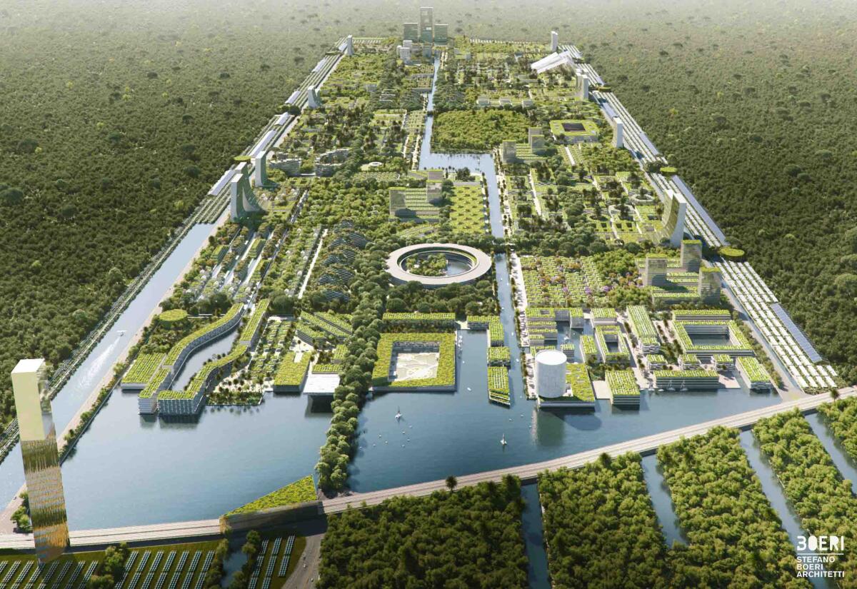 Le city forest di Stefano Boeri - Le città foresta di Stefano Boeri. PH: stefanoboeriarchitetti.net