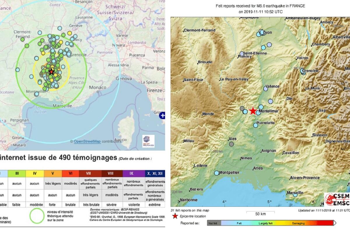 Terremoto in Francia 5.4, in zona a forte sismicità - greenme.it