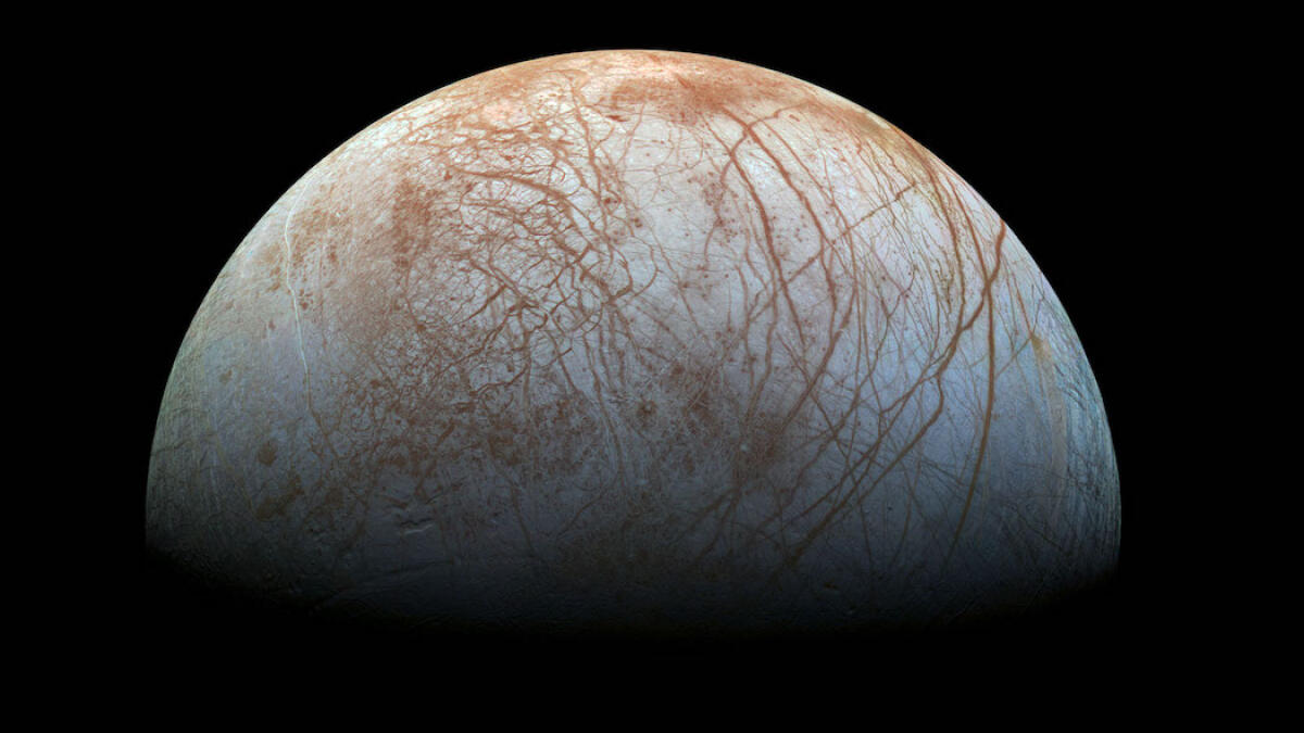 Europa: confermata la presenza di acqua - Credits: NASA/JPL-Caltech/SETI Institute