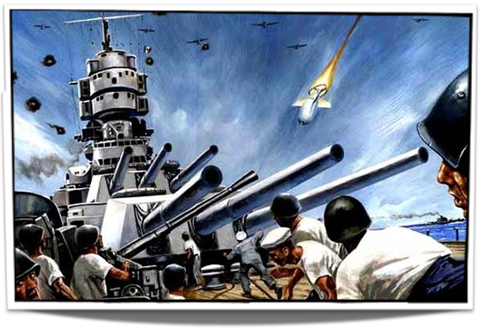 Rappresentazione grafica di alcuni istanti precedenti al colpo finale.(Fonte "L'ultima fortezza italiana" di Federico Bianconi)