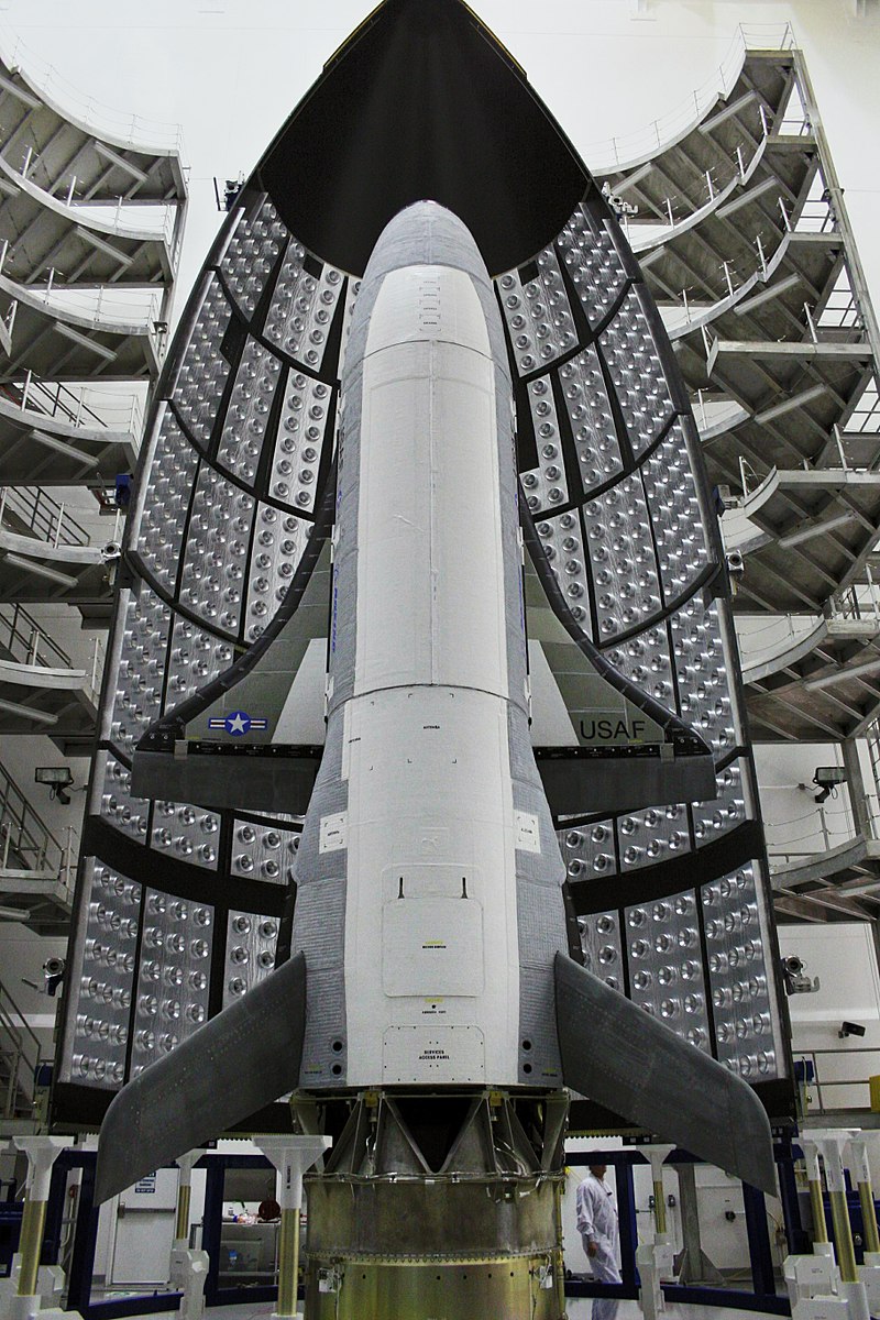 Boeing X-37B inside Atlas V, OTV-1Credits: USAF