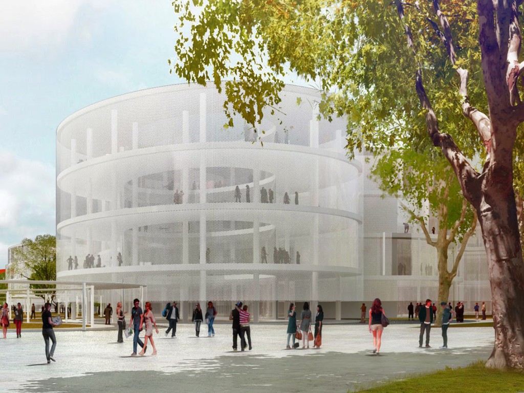Rendering del Campus. Ph: urbanfile.org