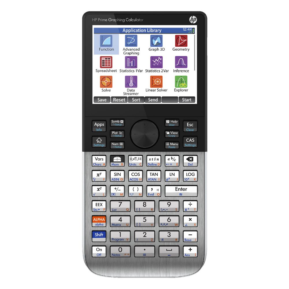 La HP Prime Graphing Calculator. Credits: officeworks.com.au