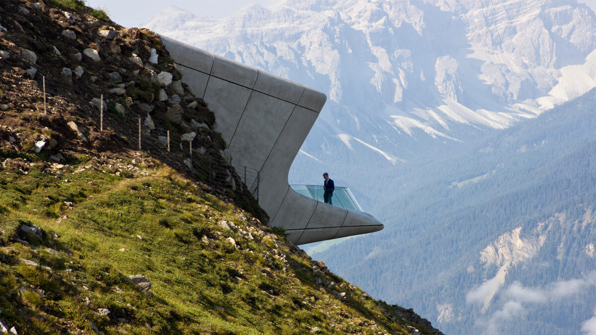 Museo Corones, la firma di Zaha Hadid a strapiombo sulle Alpi - 