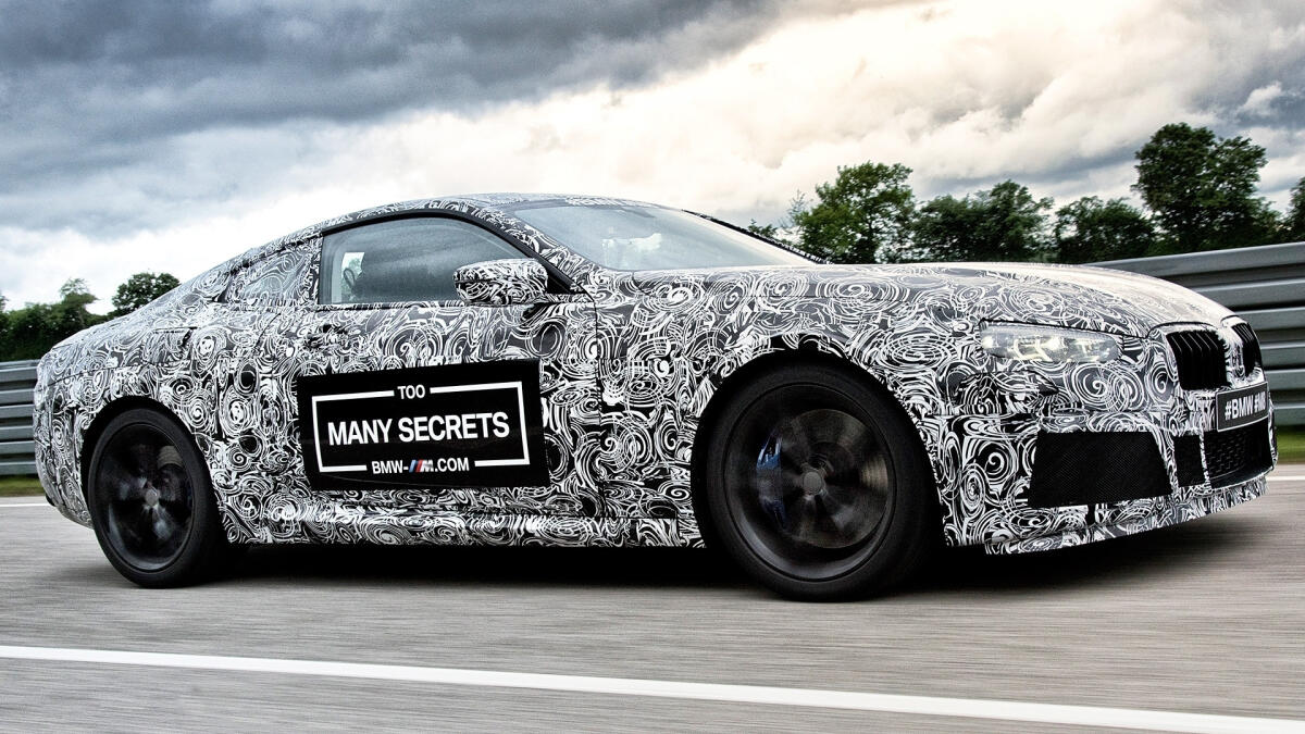 Auto camuffate: nascondere i segreti del progetto con il camouflage - Il camouflage di una BMW