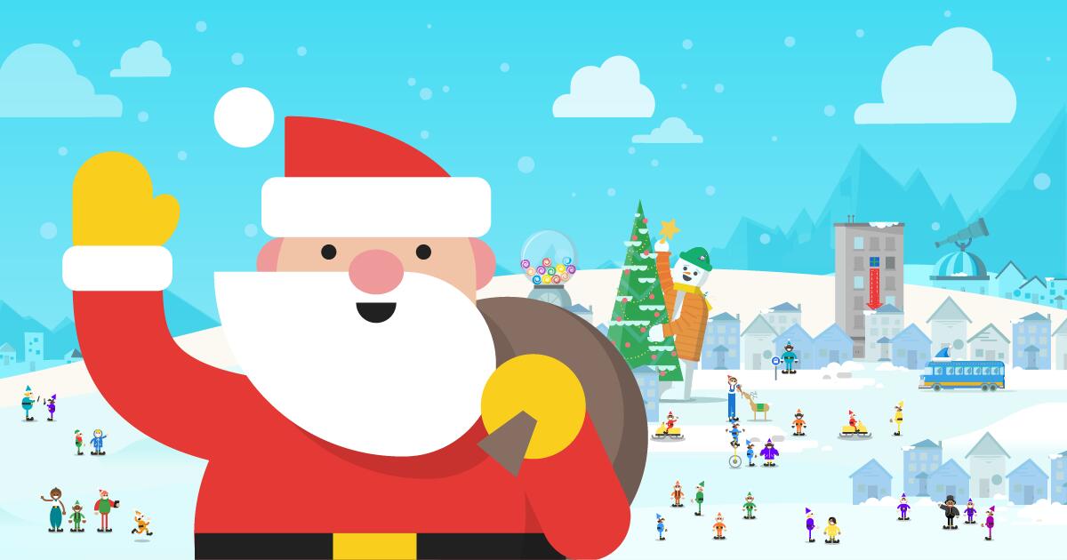 Segui Babbo Natale con Google Santa Tracker - 