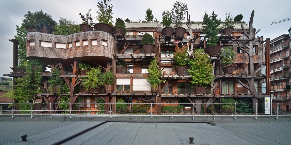 Condominio 25 Verde, il palazzo foresta di Torino - Ph: green.it