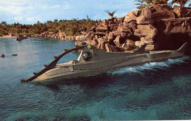 Una rappresentazione del Nautilus, il sottomarino comandato dal capitano Nemo nel romanzo di fantascienza “Ventimila leghe sotto i mari” di Jules Verne (Wikimedia Commons)