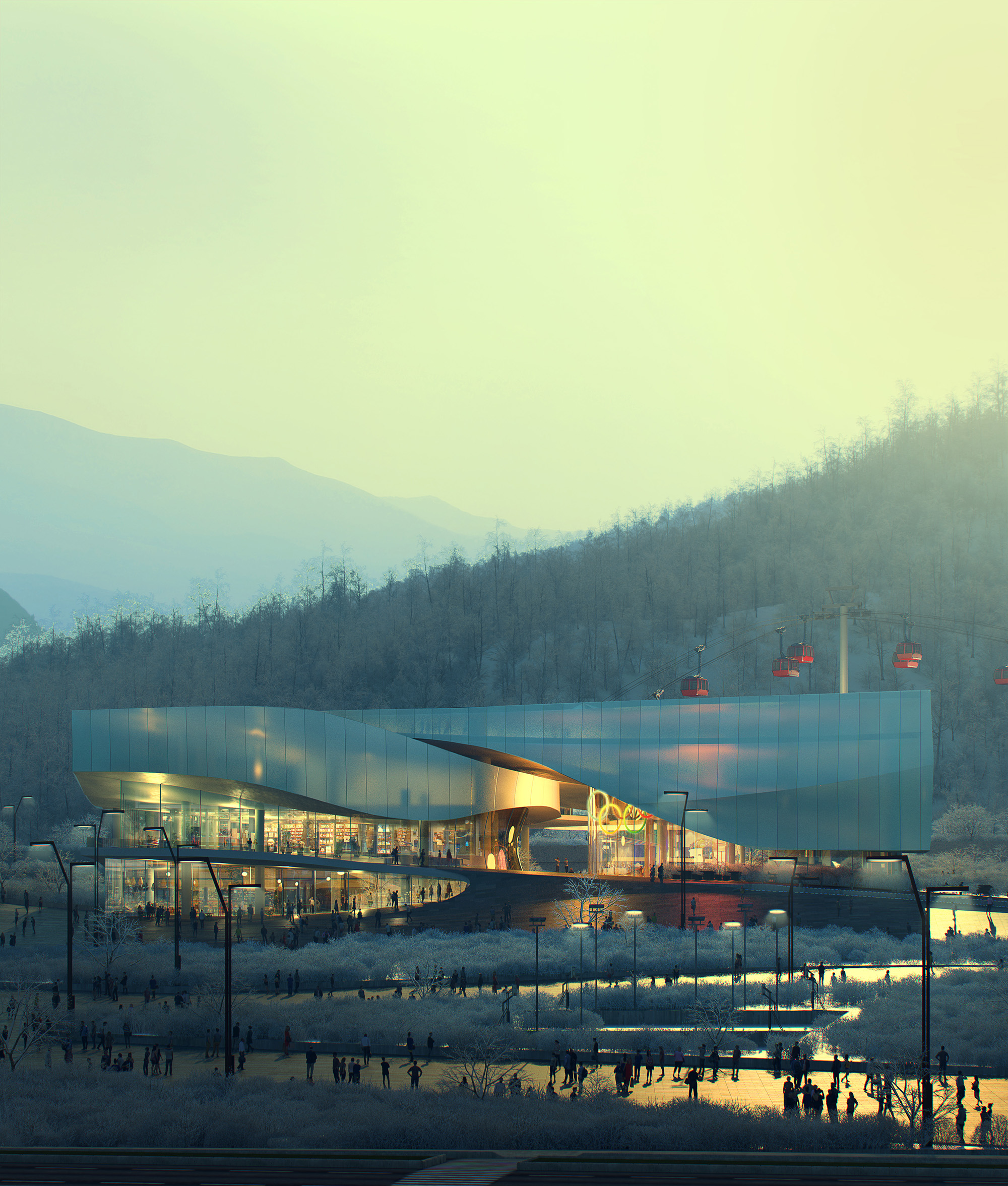 Il museo tra le montagne. PH: maisonh.nl