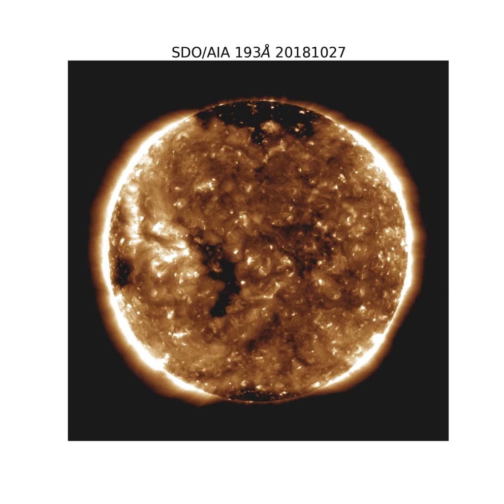 Immagine della sonda Parker Solar Probe con dettagli sul vento solare.Crediti: nasa.gov