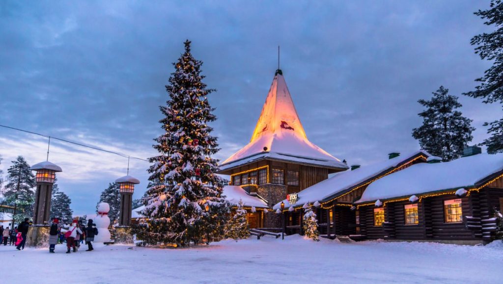 Il villaggio di Santa Claus situato nella Lapponia finlandese. Ph: aspettandonatale.it