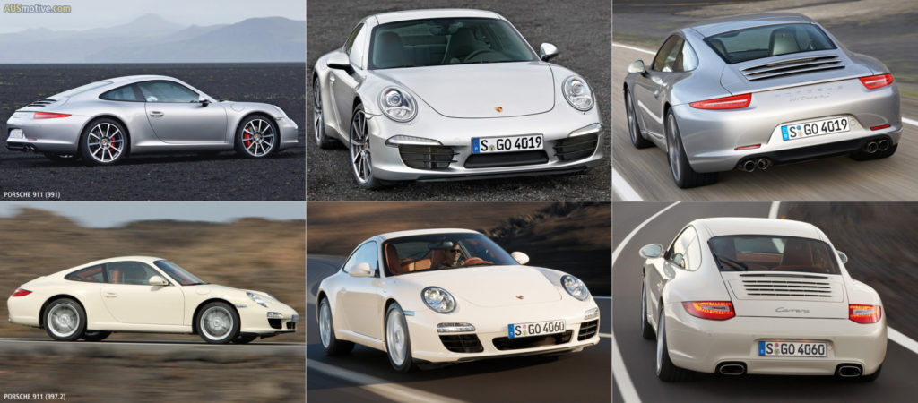 991 vs 997PH: opinionsoncars.wordpress.com
