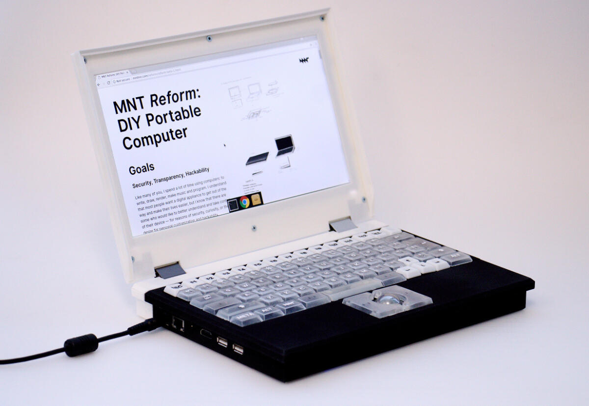 MNT Reform: il laptop modulare e open source - 