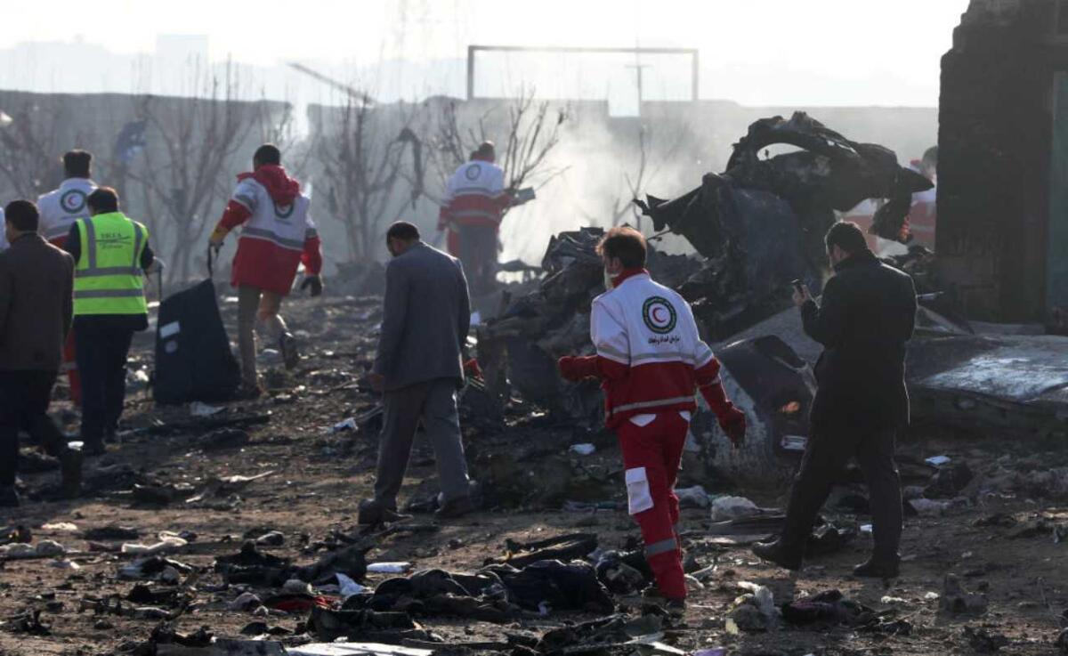 Iran: aereo ucraino precipita subito dopo il decollo - Credits: inews24.it