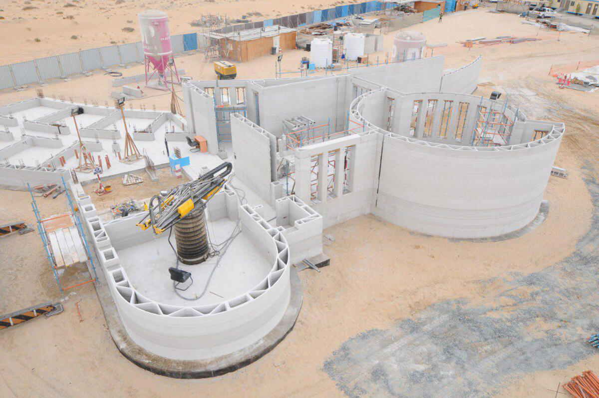 Dubai, realizzato il più grande edificio stampato in 3D - dezeen.com