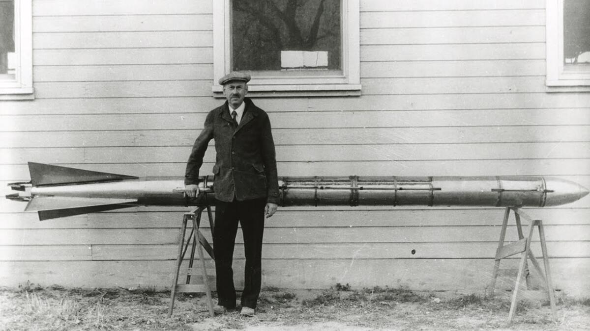 Robert Goddard, umiliato dai media fino all'Apollo 11 - Robert Goddard, crediti: galeria.totalcar.hu