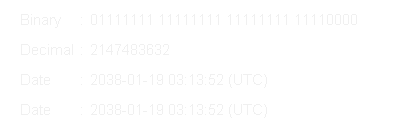 Simulazione del nuovo Millenium Bug