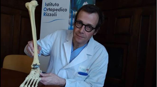 Il Prof Cesare Faldini, direttore della Clinica ortopedica I Credits: il Resto del Carlino Bologna
